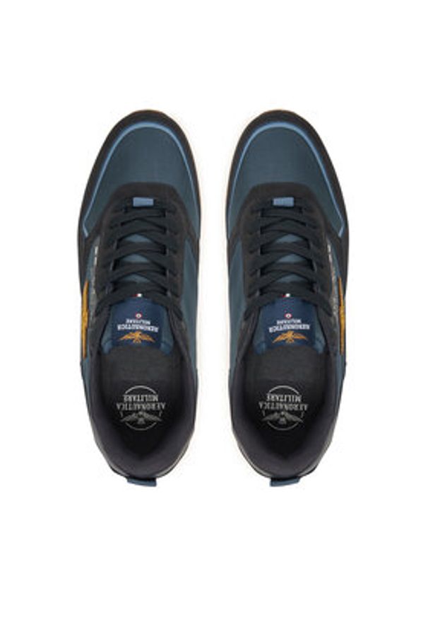 Aeronautica Militare Sneakersy 252SC0288UCT03545 Granatowy. Kolor: niebieski. Materiał: materiał