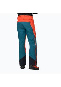 Spodnie skiturowe męskie Jack Wolfskin Alpspitze 3L. Kolor: czerwony, pomarańczowy, wielokolorowy. Sezon: zima. Sport: narciarstwo