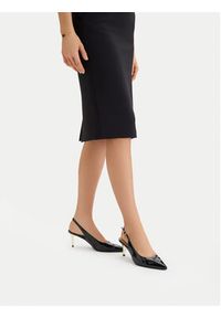 Nine West Czółenka CEO-LP655163A-9 Czarny. Kolor: czarny. Materiał: materiał #7