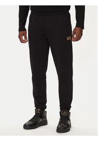 EA7 Emporio Armani Dres 8NPV60 PJVRZ 0208 Czarny Regular Fit. Kolor: czarny. Materiał: bawełna #5