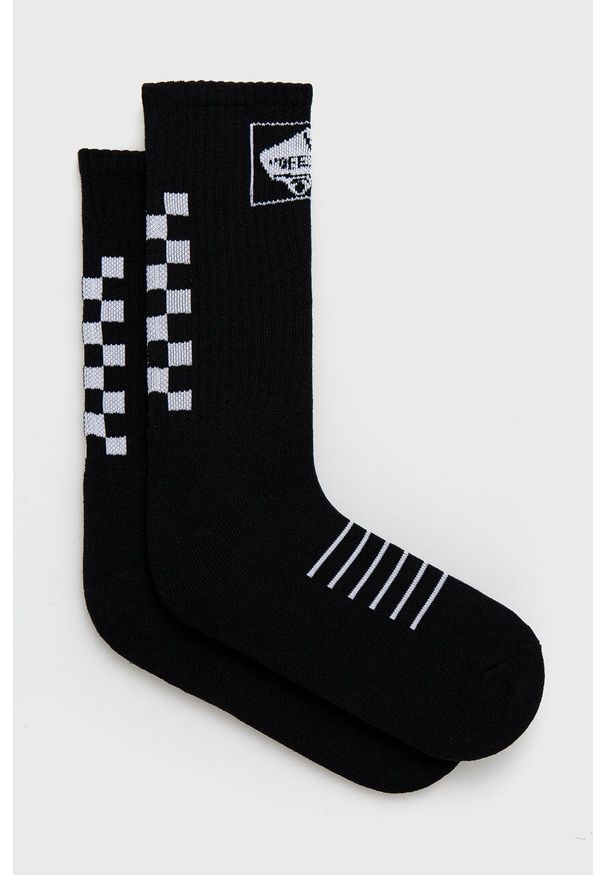 Vans skarpetki męskie kolor czarny. Kolor: czarny