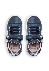 Geox - Sneakersy dziecięce granatowe GEOX B Kilwi Girl. Kolor: niebieski. Materiał: materiał. Sport: bieganie #6