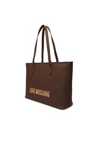 Love Moschino - LOVE MOSCHINO Torebka JC4190PP1PKD0300 Brązowy. Kolor: brązowy. Materiał: skórzane #2