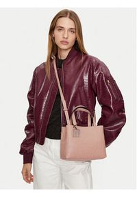 Armani Exchange Torebka 942647 CC793 20570 Écru. Kolor: różowy. Materiał: skórzane #5