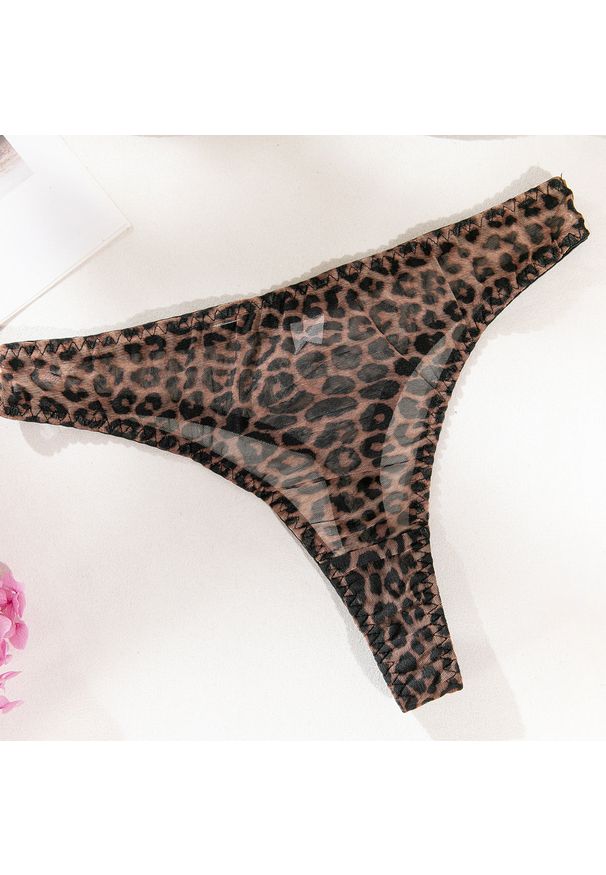 Intica - Zestaw bielizny z figami z delikatnym wzorem na romantyczne wieczory Engelica. Kolor: wielokolorowy. Materiał: materiał