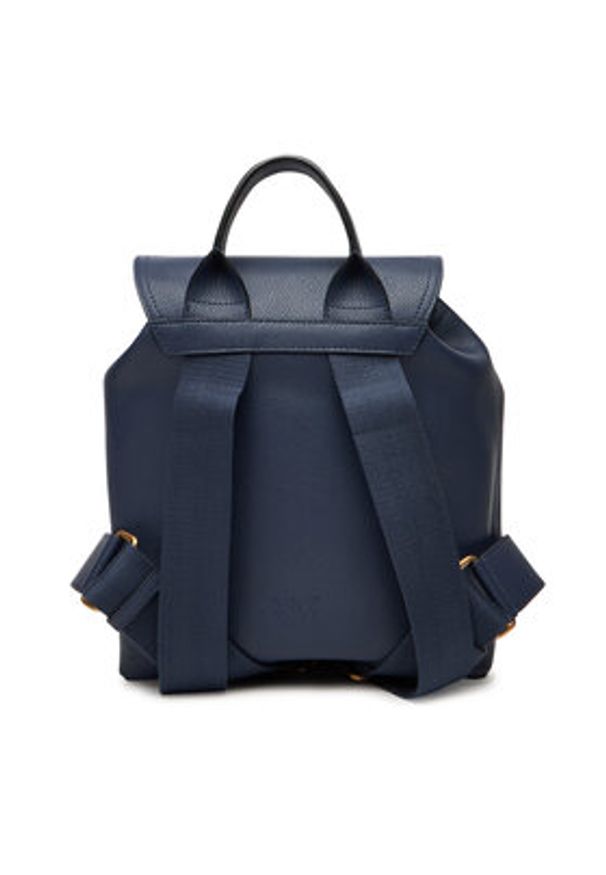 Pinko - PINKO Plecak Carrie Backpack PE 25-26 PLTT 104351 A29Q Granatowy. Kolor: niebieski. Materiał: skóra
