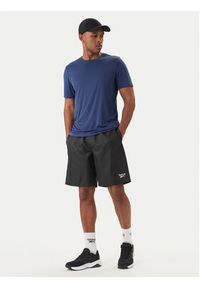 Reebok Szorty kąpielowe Brennan RK25563CCM Czarny Regular Fit. Kolor: czarny. Materiał: syntetyk #3
