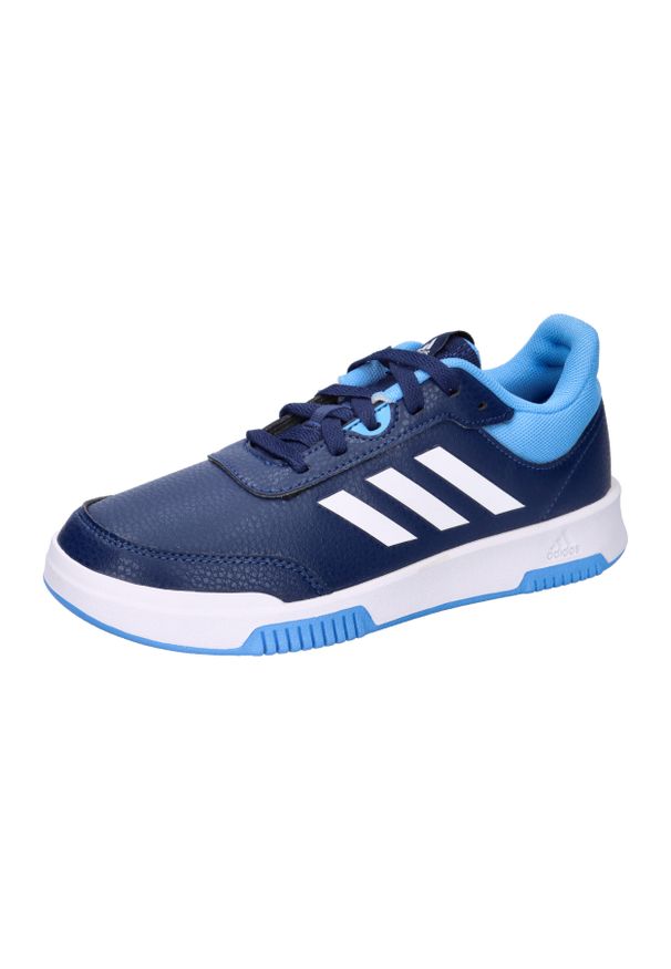Adidas - Buty dla dzieci adidas Tensaur Sport 2.0 K. Kolor: niebieski, biały, wielokolorowy. Materiał: skóra. Sport: bieganie