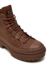 Converse Trzewiki Chuck Taylor All Star A11547C Brązowy. Kolor: brązowy. Materiał: skóra #2