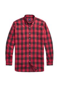 Polo Ralph Lauren Koszula 710P00517001 Czerwony Regular Fit. Typ kołnierza: polo. Kolor: czerwony. Materiał: bawełna #2