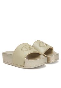 Liu Jo Klapki Mykonos 01 BA6077 EX028 Złoty. Kolor: złoty. Materiał: syntetyk #2