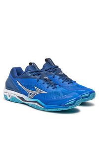 Mizuno Buty halowe Wave Stealth 6 X1GA2430 Niebieski. Kolor: niebieski. Materiał: materiał. Model: Mizuno Wave #5