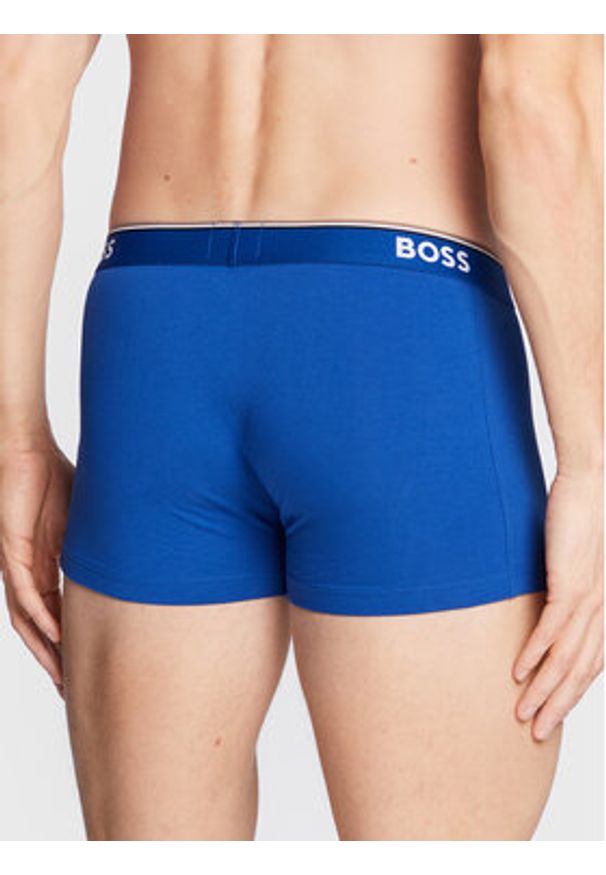 BOSS - Boss Komplet 3 par bokserek Power 50475274 Kolorowy. Materiał: bawełna. Wzór: kolorowy