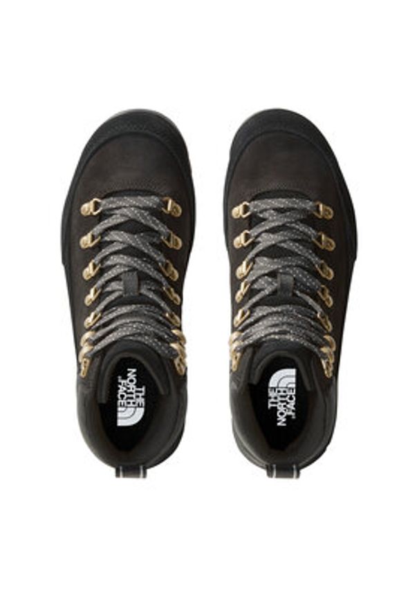 The North Face Trekkingi Back To Berkeley IV Leather Wp NF0A8A9EKX7 Czarny. Kolor: czarny. Materiał: nubuk, skóra