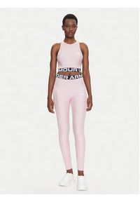 Under Armour Koszulka techniczna HeatGear 1388694 Różowy Slim Fit. Kolor: różowy. Materiał: syntetyk