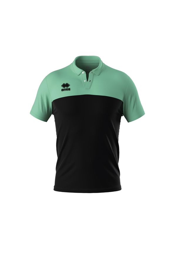 ERREA - Koszulka polo dla dzieci Errea Bob. Typ kołnierza: polo. Kolor: niebieski, wielokolorowy, czarny. Styl: sportowy