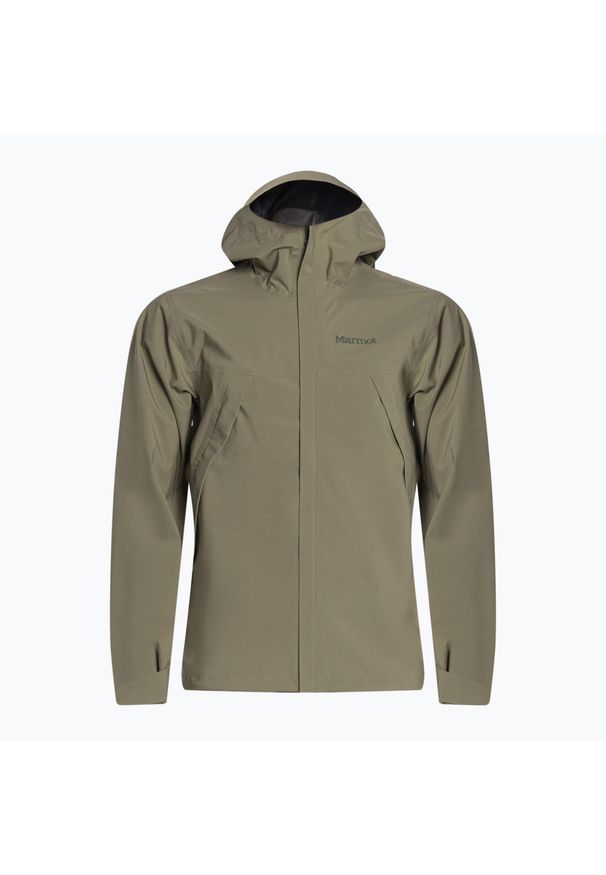 Kurtka przeciwdeszczowa męska Marmot PreCip Eco Pro. Kolor: zielony