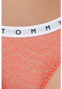 TOMMY HILFIGER - Tommy Hilfiger stringi (3-pack) z koronki. Materiał: koronka. Wzór: koronka #5