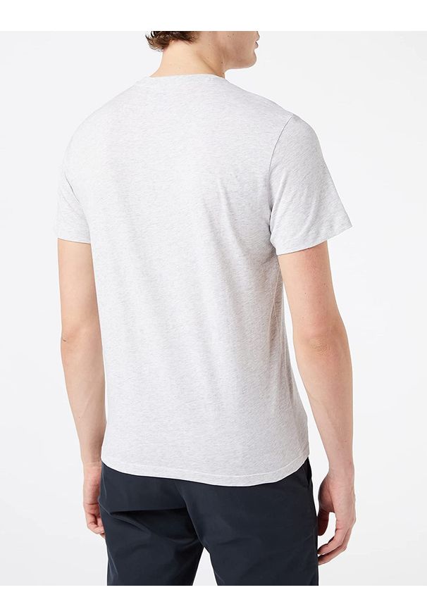 Lee - LEE HERITAGE TEE MĘSKI T-SHIRT SHARP GREY MELE L63QFQ03 112115168