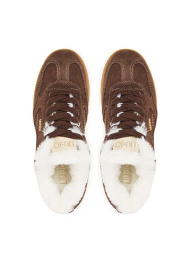 Liu Jo Sneakersy Connor 01 BF5069 PX770 Brązowy. Kolor: brązowy. Materiał: skóra, zamsz