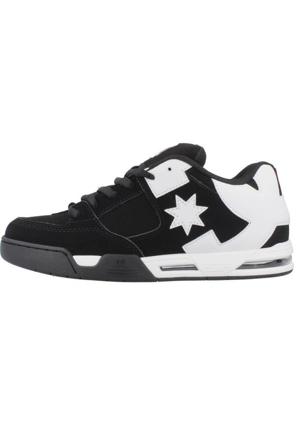 DC Shoes - Buty DC DC COMMAND Czarny. Kolor: czarny. Materiał: tkanina, skóra, syntetyk. Sport: turystyka piesza