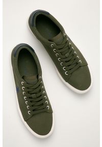 U.S. Polo Assn. - Tenisówki. Nosek buta: okrągły. Zapięcie: sznurówki. Kolor: zielony. Materiał: guma #2
