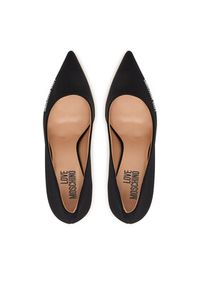 Love Moschino - LOVE MOSCHINO Szpilki JA10299G1PIM0000 Czarny. Kolor: czarny. Materiał: skóra. Obcas: na szpilce #4