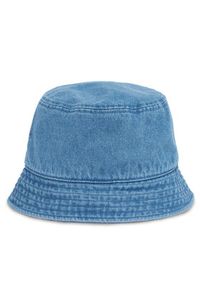 Calvin Klein Kapelusz Mono Logo Denim Bucket Hat LV04G5021G Niebieski. Kolor: niebieski. Materiał: bawełna, materiał