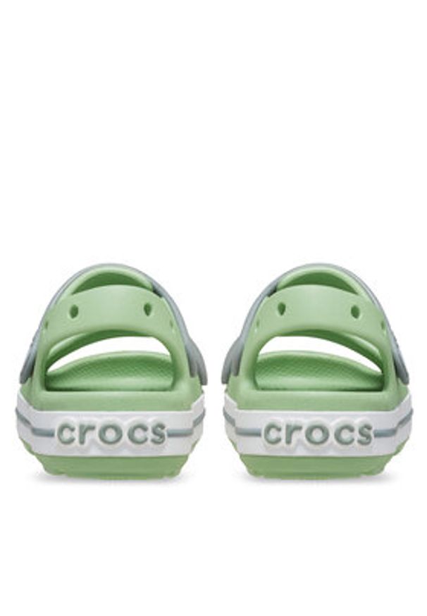 Crocs Sandały Crocband Cruiser Sandal Kids 209423 Zielony. Kolor: zielony