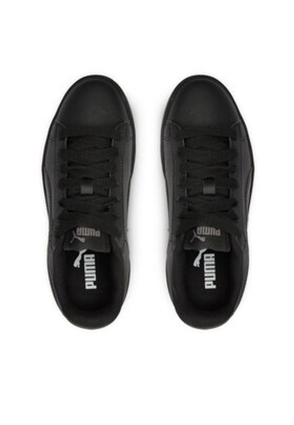 Puma Sneakersy Rickie Classic Jr 394252-11 Czarny. Kolor: czarny. Materiał: skóra