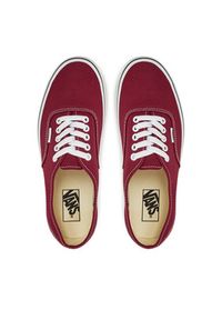 Vans Tenisówki Authentic VN000BW5ZCF1 Bordowy. Kolor: czerwony. Materiał: materiał #2