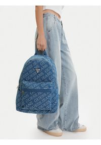 Guess Jeans Plecak CWBEO-GUESS-B-019-09 Niebieski. Kolor: niebieski. Materiał: materiał #1