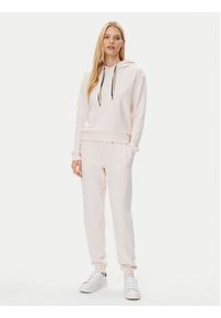 BOSS Bluza CP Stripe 50524760 Różowy Regular Fit. Kolor: różowy. Materiał: bawełna #4