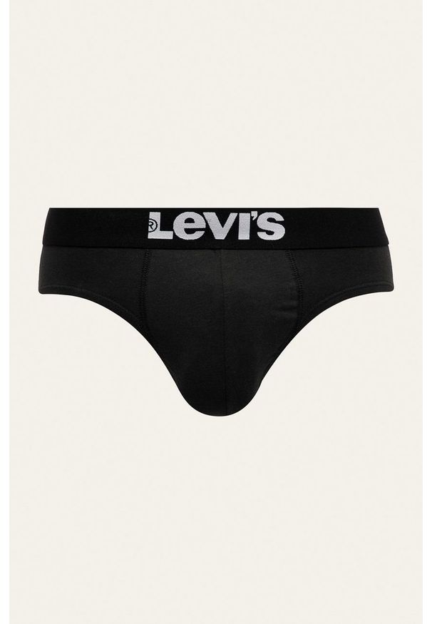 Levi's® - Levi's - Slipy (2 pack). Kolor: czarny