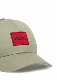 Hugo - HUGO Czapka z daszkiem Men-X 50492745 Zielony jasny. Kolor: zielony. Materiał: bawełna #3