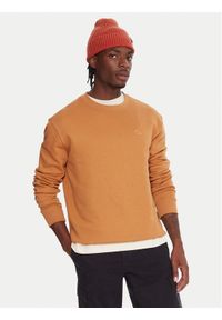 Quiksilver Bluza Salt Water EQYFT05158 Beżowy Comfort Fit. Kolor: beżowy. Materiał: bawełna