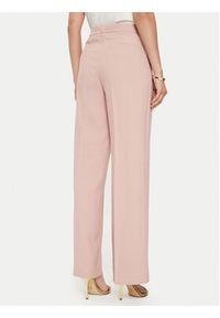 ViCOLO Spodnie materiałowe TB0049 Różowy Regular Fit. Kolor: różowy. Materiał: wiskoza
