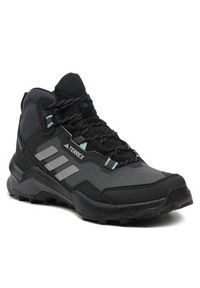 Adidas - adidas Trekkingi Terrex AX4 Mid GORE-TEX Hiking Shoes HQ1049 Szary. Kolor: szary. Materiał: materiał #3