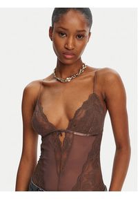 Patrizia Pepe Body 2I0143/A602-B825 Brązowy. Kolor: brązowy. Materiał: syntetyk #3
