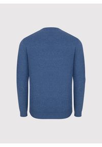 Pako Lorente - PAKO LORENTE – Niebieski sweter męski v-neck. Okazja: na co dzień. Kolor: niebieski, zielony, czarny, brązowy, czerwony. Materiał: nylon, wiskoza. Sezon: jesień. Styl: casual #8