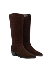 Vagabond Shoemakers Kozaki Kelsey 5810-040-31 Brązowy. Kolor: brązowy. Materiał: zamsz, skóra #3