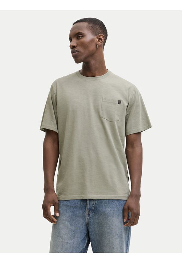 Jack & Jones T-Shirt Dover 12288897 Zielony Relaxed Fit. Kolor: zielony. Materiał: bawełna