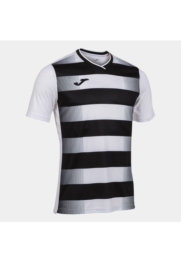 Koszulka do piłki nożnej dla chłopców Joma Europa V. Kolor: wielokolorowy, biały, czarny. Sport: piłka nożna