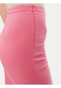 Fracomina Spodnie materiałowe FQ24SV3001W42901 Różowy Slim Fit. Kolor: różowy. Materiał: syntetyk