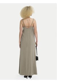 only - ONLY Sukienka letnia Madeli 15371094 Beżowy ciemny Regular Fit. Kolor: beżowy. Materiał: wiskoza. Sezon: lato #3