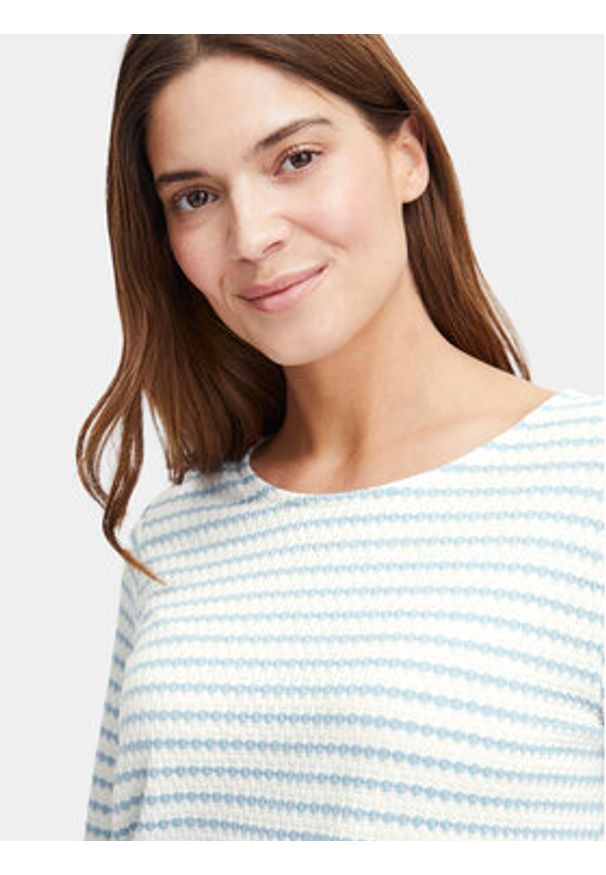 Fransa Bluzka 20613431 Niebieski Regular Fit. Kolor: niebieski. Materiał: syntetyk