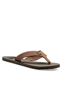 Helly Hansen Japonki Seasand 2 Leather Sandals 11955 Brązowy. Kolor: brązowy. Materiał: skóra