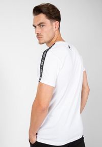 GORILLA WEAR - Koszulka fitness męska Gorilla Wear Chester T-shirt. Kolor: biały, wielokolorowy, czarny. Sport: fitness