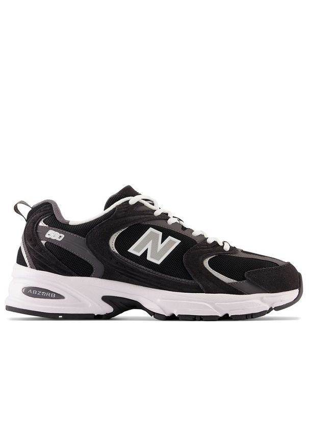 Buty New Balance MR530CC - czarne. Kolor: czarny. Materiał: materiał, syntetyk. Szerokość cholewki: normalna. Sezon: lato