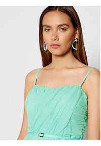 Rinascimento Sukienka koktajlowa CFC0103673003 Zielony Regular Fit. Kolor: zielony. Materiał: syntetyk. Styl: wizytowy #2